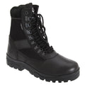 Black - Front - Grafters Mens Sniper 8 Combat Boots