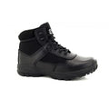 Black - Back - Grafters Mens Cover II Non-Metal Lightweight Combat Boots