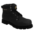 Black - Front - Grafters Mens Gladiator Safety Boots