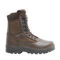 Brown - Front - Grafters Mens G-Force Thinsulate Lined Combat Boots