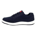 Navy Blue - Side - Dek Mens Charlie 5 Eye Leisure Shoes