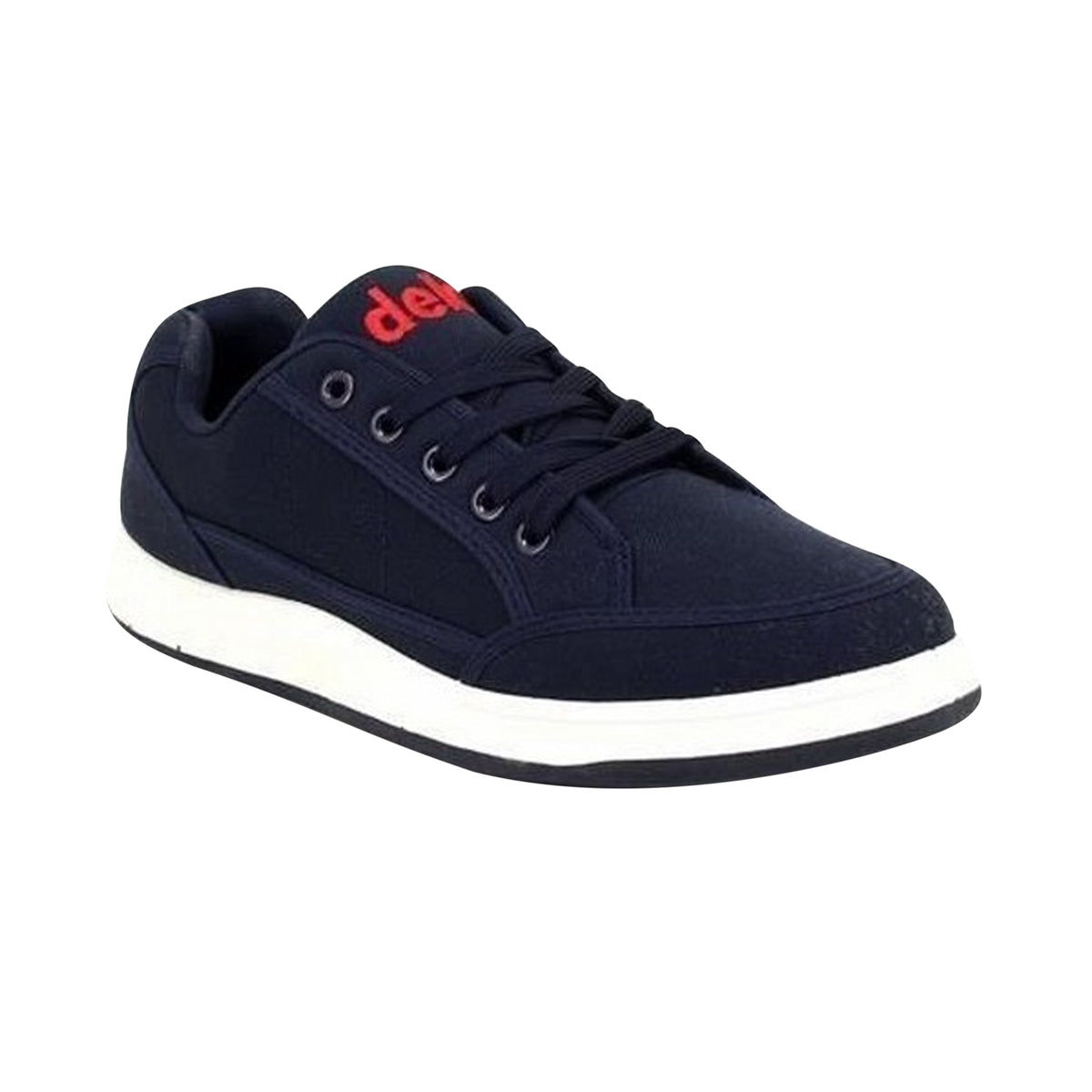 Navy Blue - Front - Dek Mens Charlie 5 Eye Leisure Shoes