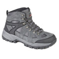 Charcoal Grey - Front - Johnscliffe Boys Andes Hiking Boots