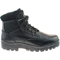 Black - Back - Grafters Mens Sherman Thinsulate Lined 7 Eye Combat Boots