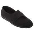 Black - Front - Comfylux Mens Bill Water Resistant Slippers