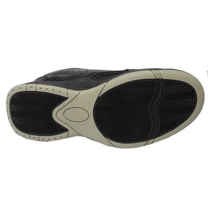 Black - Side - Dek Mens Orleans Fuller Fitting Trainers