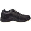 Black - Back - Dek Mens Arizona Touch Fastening Trainers