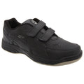 Black - Front - Dek Mens Arizona Touch Fastening Trainers