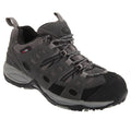 Grey-Black - Front - Johnscliffe Mens Approach Trekking Shoes