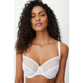 Black-White - Pack Shot - Gorgeous Womens-Ladies Textured Lace Bra (Pack of 2)
