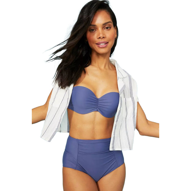 Debenhams Womens/Ladies Underwired Bikini Top Discounts on great Brands