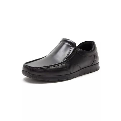 Black - Close up - RedTape Mens Dalton Leather Loafers