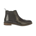 Black - Front - RedTape Mens Downton Leather Ankle Boots