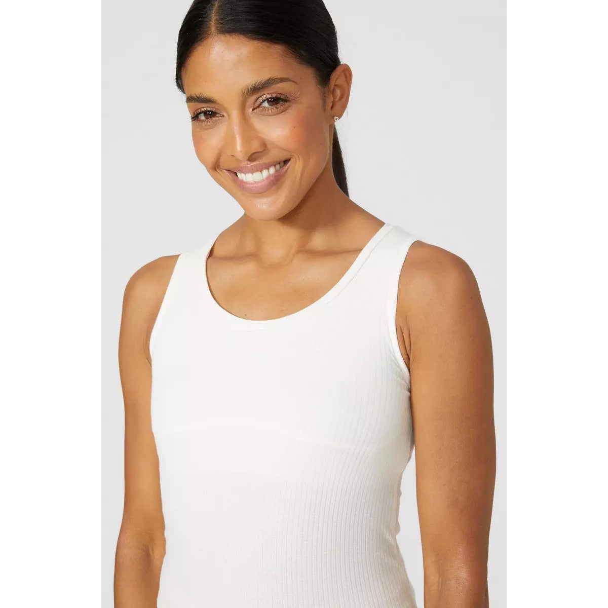 Cream - Lifestyle - Debenhams Womens-Ladies Secret Support Racerback Vest Top