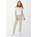 Natural - Side - Maine Womens-Ladies Stretch Trousers