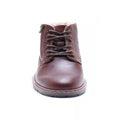 Brown - Side - RedTape Mens Sawston Leather Ankle Boots