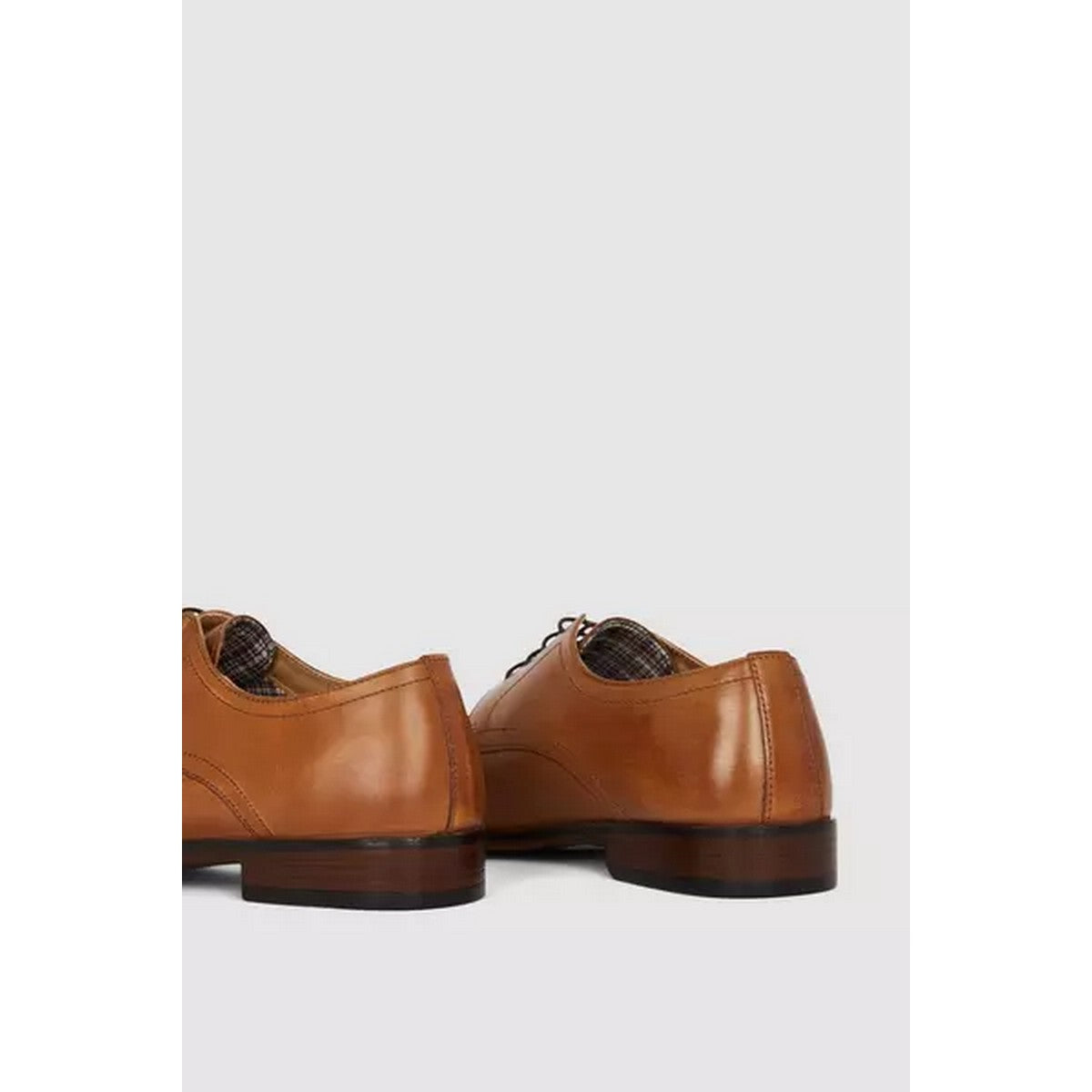 Tan - Lifestyle - RedTape Mens Silwood Leather Derby Shoes