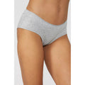 Grey - Pack Shot - Debenhams Womens-Ladies Paisley Lace Detail Briefs (Pack of 5)
