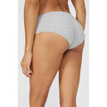 Grey - Close up - Debenhams Womens-Ladies Paisley Lace Detail Briefs (Pack of 5)