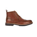 Tan - Front - Debenhams Mens Chester Ankle Boots