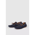 Navy - Back - RedTape Mens Maddox Suede Loafers