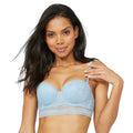 Dusty Blue - Front - Debenhams Womens-Ladies Lace Recycled Bra