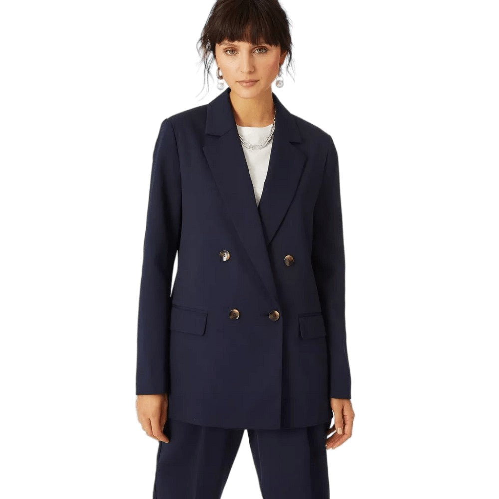 Principles Womens/Ladies Longline Double-Breasted Tailored Blazer ...