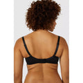 Black-White - Back - Gorgeous Womens-Ladies Sheer Non-Padded Bra (Pack of 2)