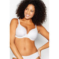 White - Side - Gorgeous Womens-Ladies T-Shirt Bra