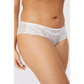 White - Side - Gorgeous Womens-Ladies Broderie Knickers