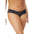 Navy - Front - Gorgeous Womens-Ladies Broderie Knickers