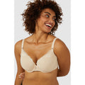 Nude - Front - Gorgeous Womens-Ladies Back Smoothing T-Shirt Bra