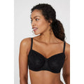 Black - Pack Shot - Gorgeous Womens-Ladies Charlotte Lace Strapless Bra