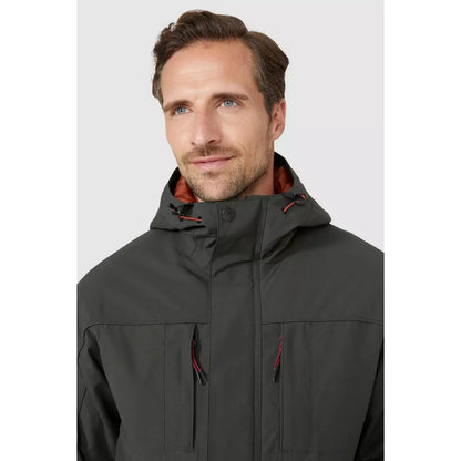 Khaki - Side - Mantaray Mens Ripstop Jacket