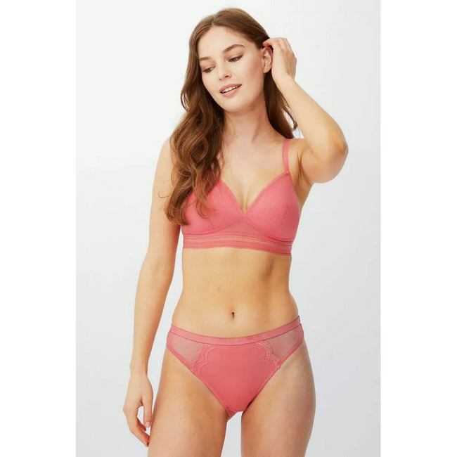 Debenhams Womens/Ladies Tabitha Textured High Leg Knickers Discounts