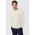 Oatmeal - Lifestyle - Debenhams Mens Grandad Collar Long-Sleeved Long Pyjama Set