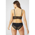 Black - Back - Debenhams Womens-Ladies Lace Recycled Bralette