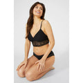 Black - Lifestyle - Debenhams Womens-Ladies Lace Recycled Bralette