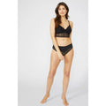 Black - Pack Shot - Debenhams Womens-Ladies Lace Recycled Bralette