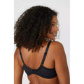 Black-Red - Back - Gorgeous Womens-Ladies Non-Padded Bra (Pack of 2)