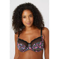 Black-Red - Pack Shot - Gorgeous Womens-Ladies Non-Padded Bra (Pack of 2)