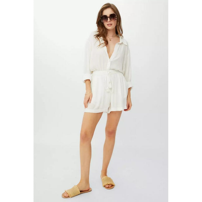 Debenhams Womens/Ladies Crinkled Beach Shorts Discounts on great Brands