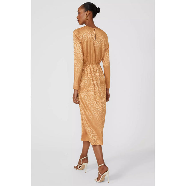 Principles Womens/Ladies Jacquard Cinched Waist Midi Dress