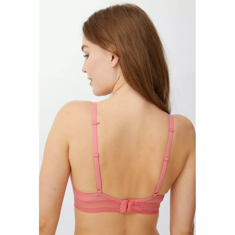 Pink - Lifestyle - Debenhams Womens-Ladies Textured Non-Wired Bra (Pack of 2)