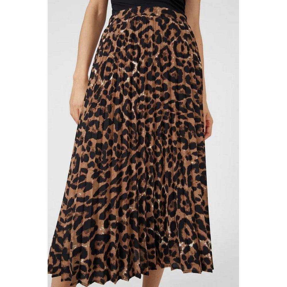 Principles Womens/Ladies Animal Print Pleated Midi Skirt – Universal ...