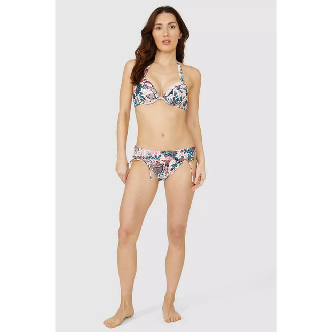 Mantaray Womens Ladies Savannah Floral Padded Bikini Top Discounts on great Brands