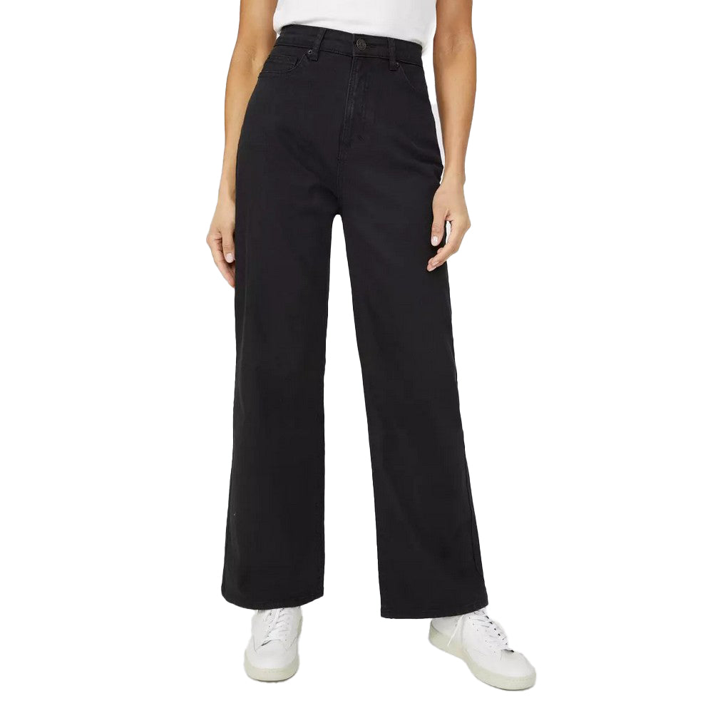 Black - Front - Mantaray Womens-Ladies Bootcut Jeans