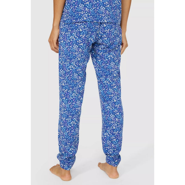 Ladies blue pyjama bottoms outlet