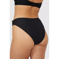 Black - Back - Gorgeous Womens-Ladies Sparkle Ring Detail Bikini Bottoms