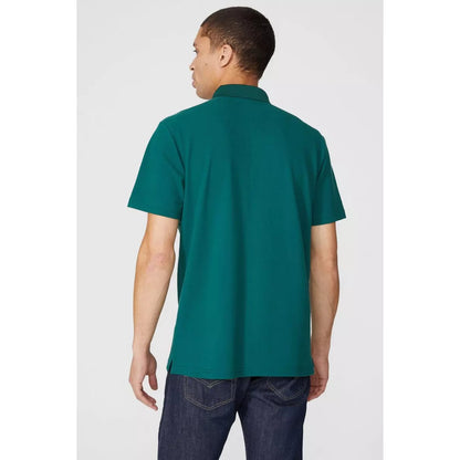 Evergreen - Back - Maine Mens Pique Short-Sleeved Polo Shirt